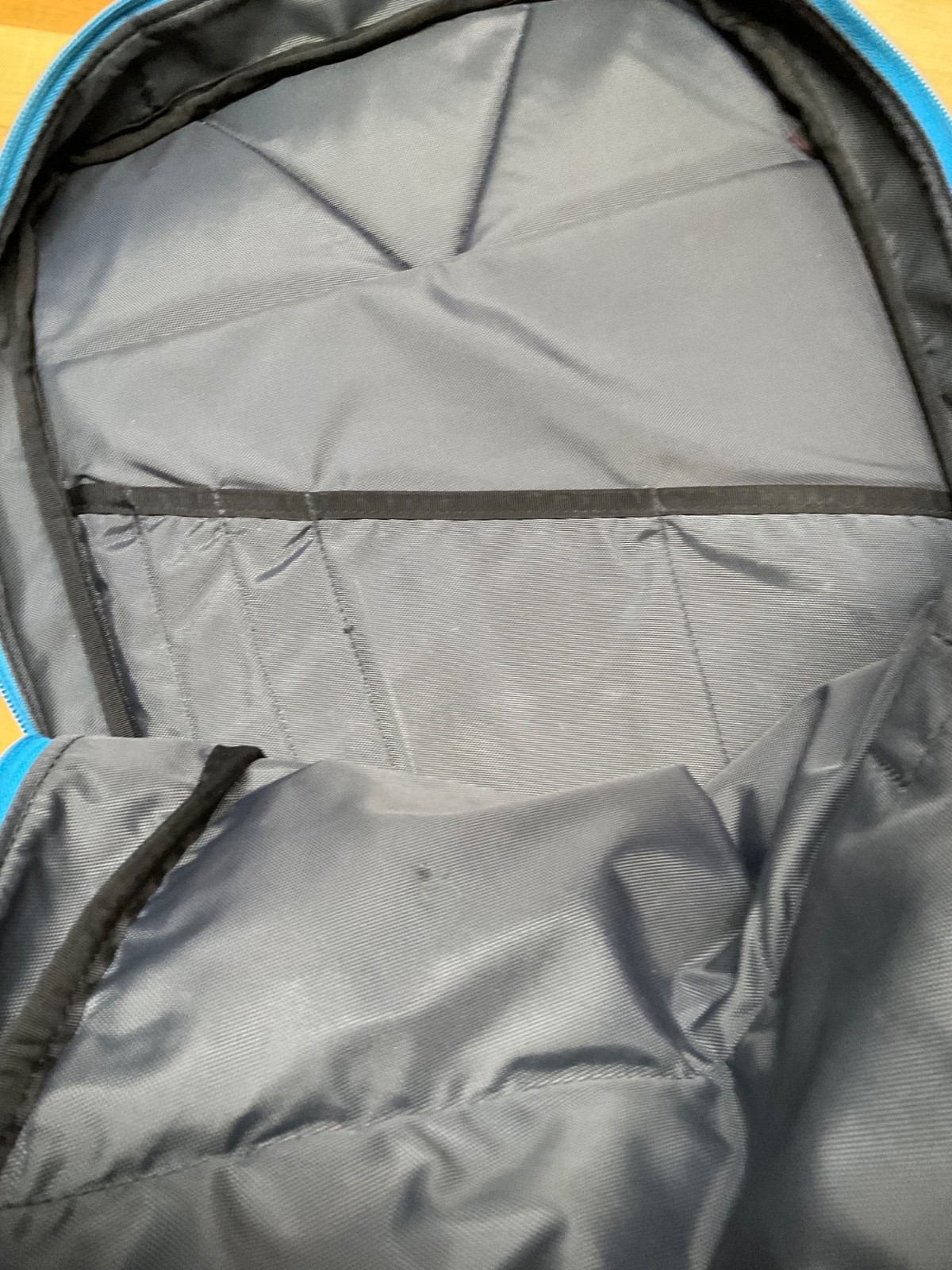 Alchemy Goods Brooklyn Backpack Blue Trim Rubber Laptop Shoulder Bag Upcycled