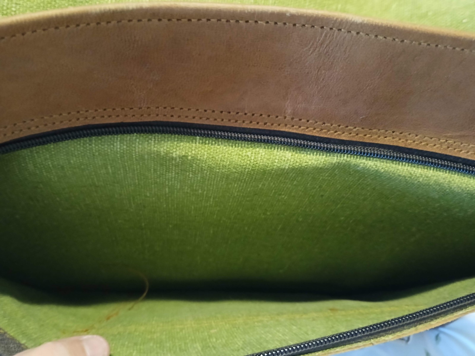 MEN’S HANDMADE WORLD EXECUTIVE BROWN LEATHER SATCHEL MESSENGER BAG MADE IN USA