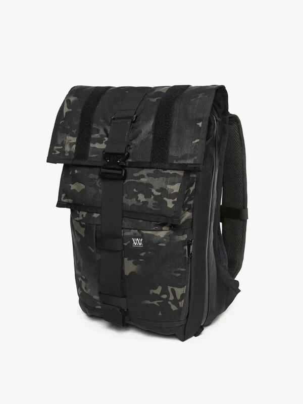 Mission Workshop Vandal Backpack (29L – 65L) Black Camo with COBRA Buckle
