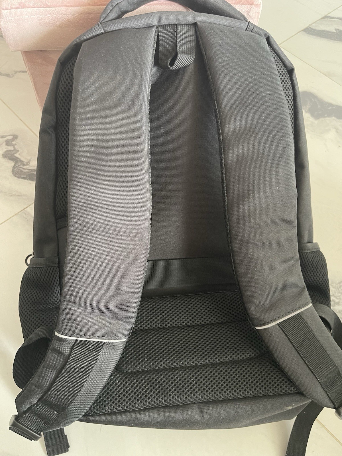 New Bruno Cavalli Laptop Backpack USB Charging, Black，20inx14in
