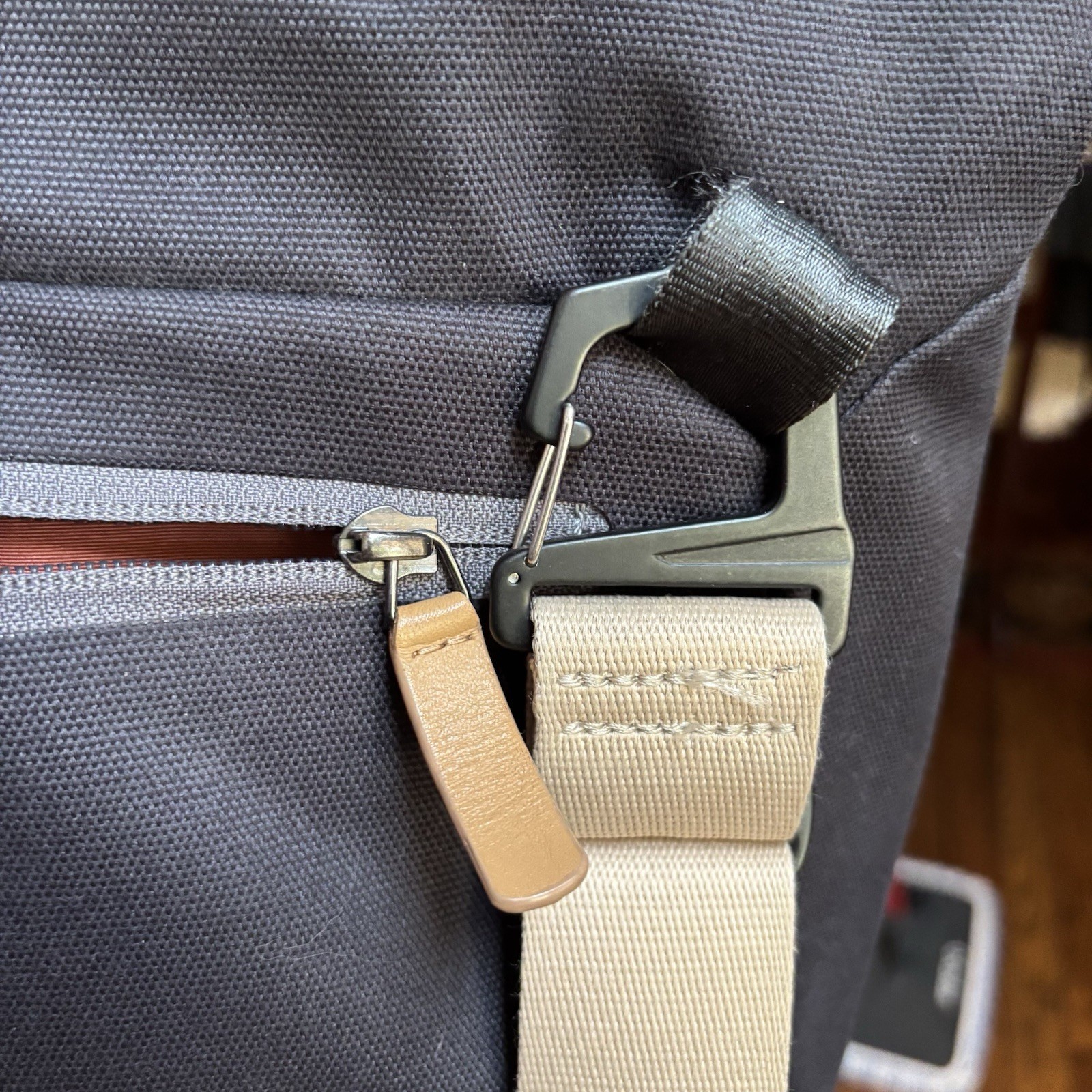 Bellroy System Work Bag Shoulder Roll Top Work Laptop Messenger Charcoal 16L