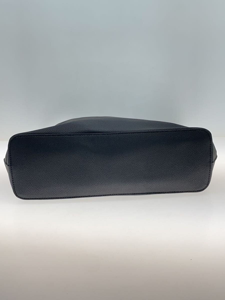UNITED ARROWS Microfiber Tote Bag Leather BLK
