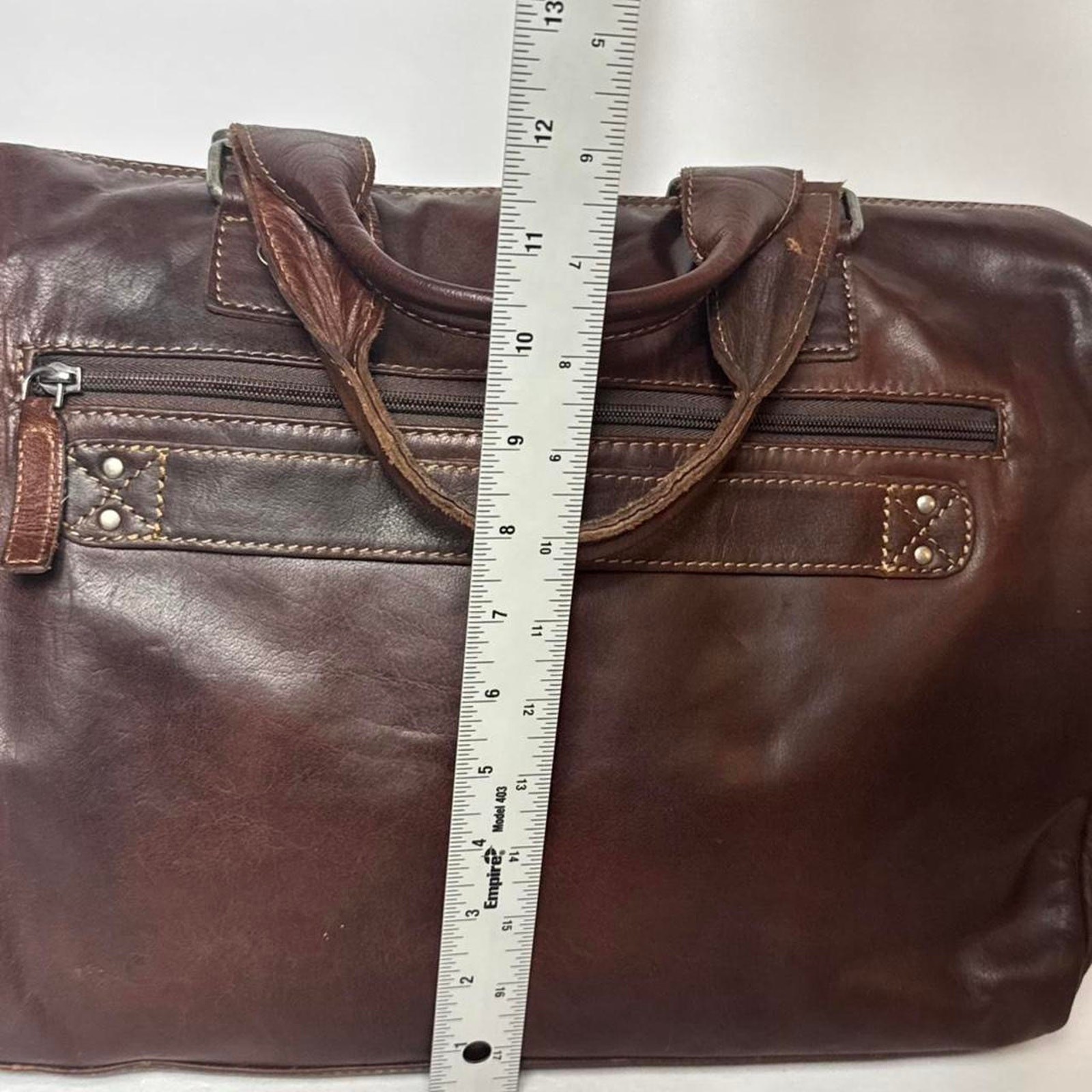 Jack georges genuine leather laptop