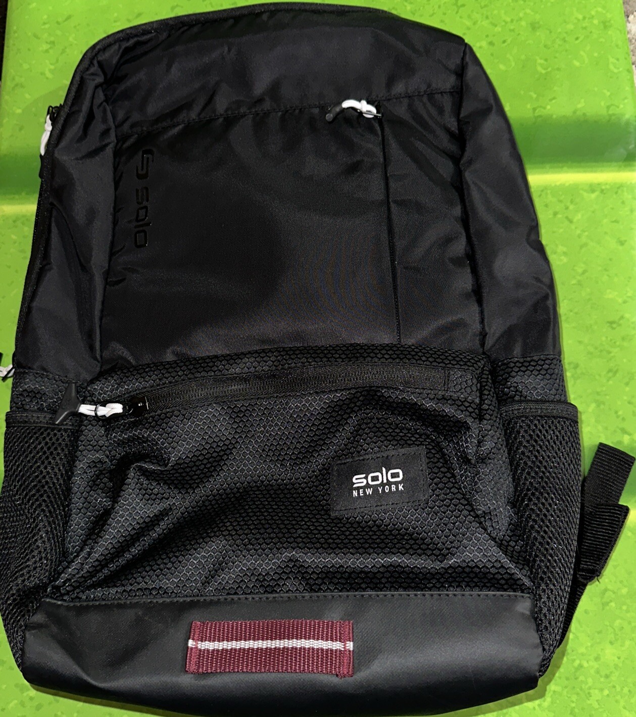 Solo New York All-Star Hybrid Backpack Duffel Bag, Black