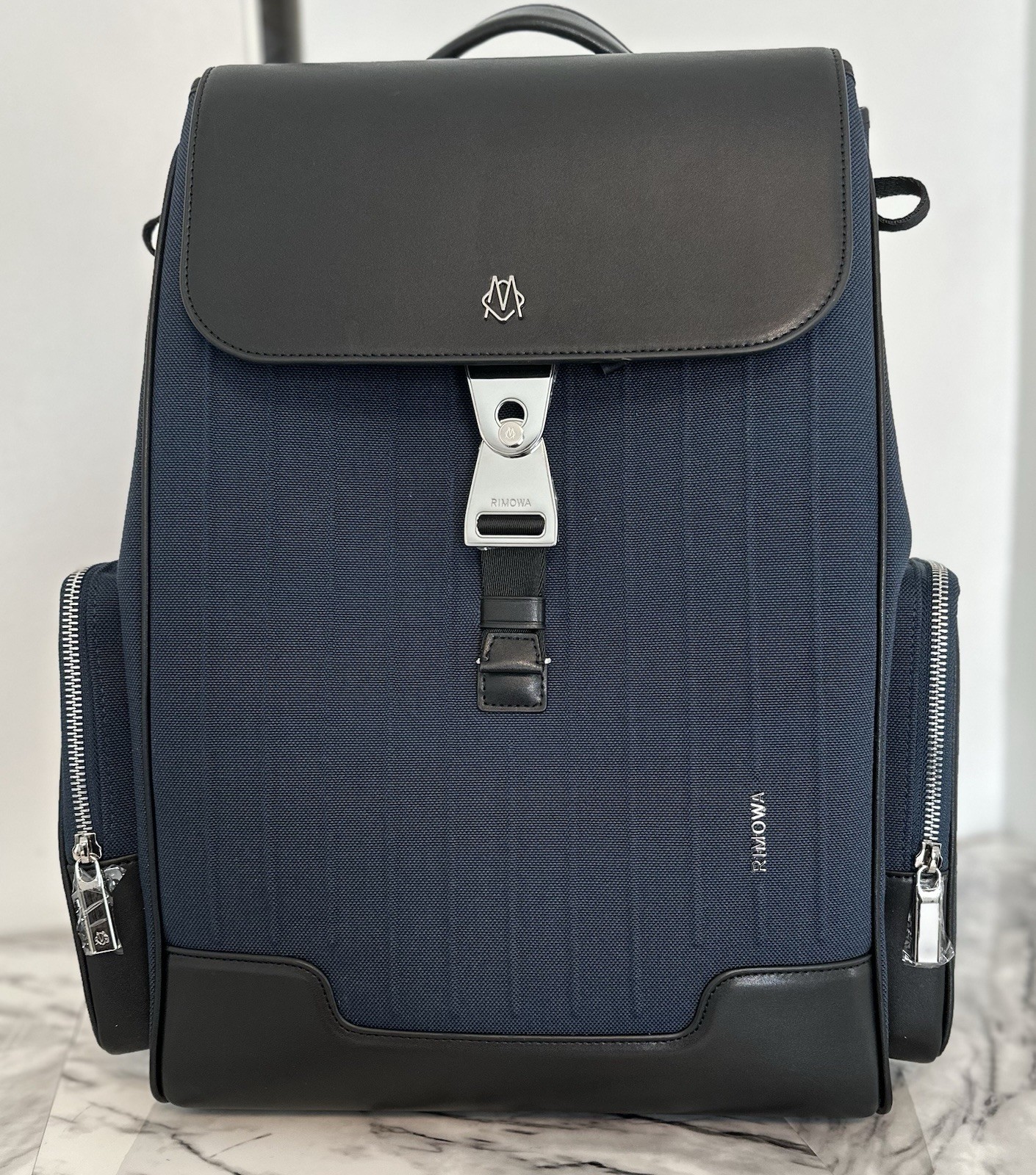 RIMOWA NEVER STILL Backpack, Large – Navy/Black (No Tags) RARE!