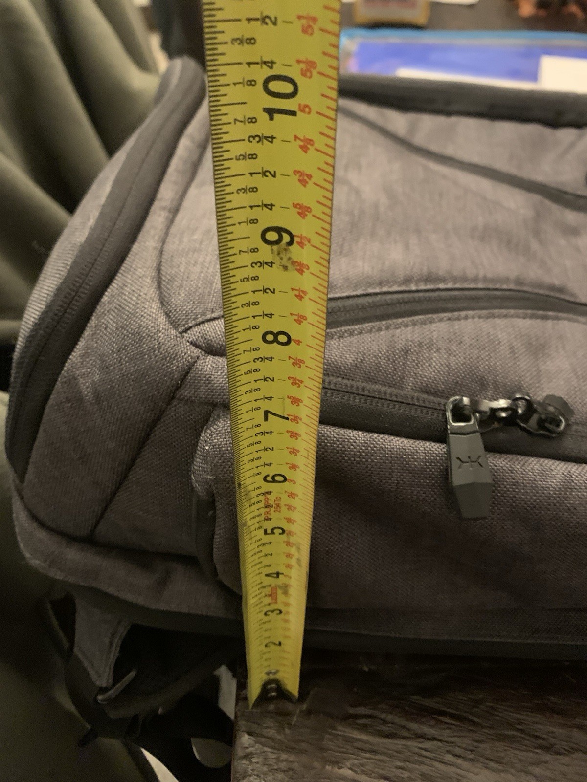 KNACK PACK Series 1 MEDIUM Expandable Backpack GRAY Travel 27-39 Liters