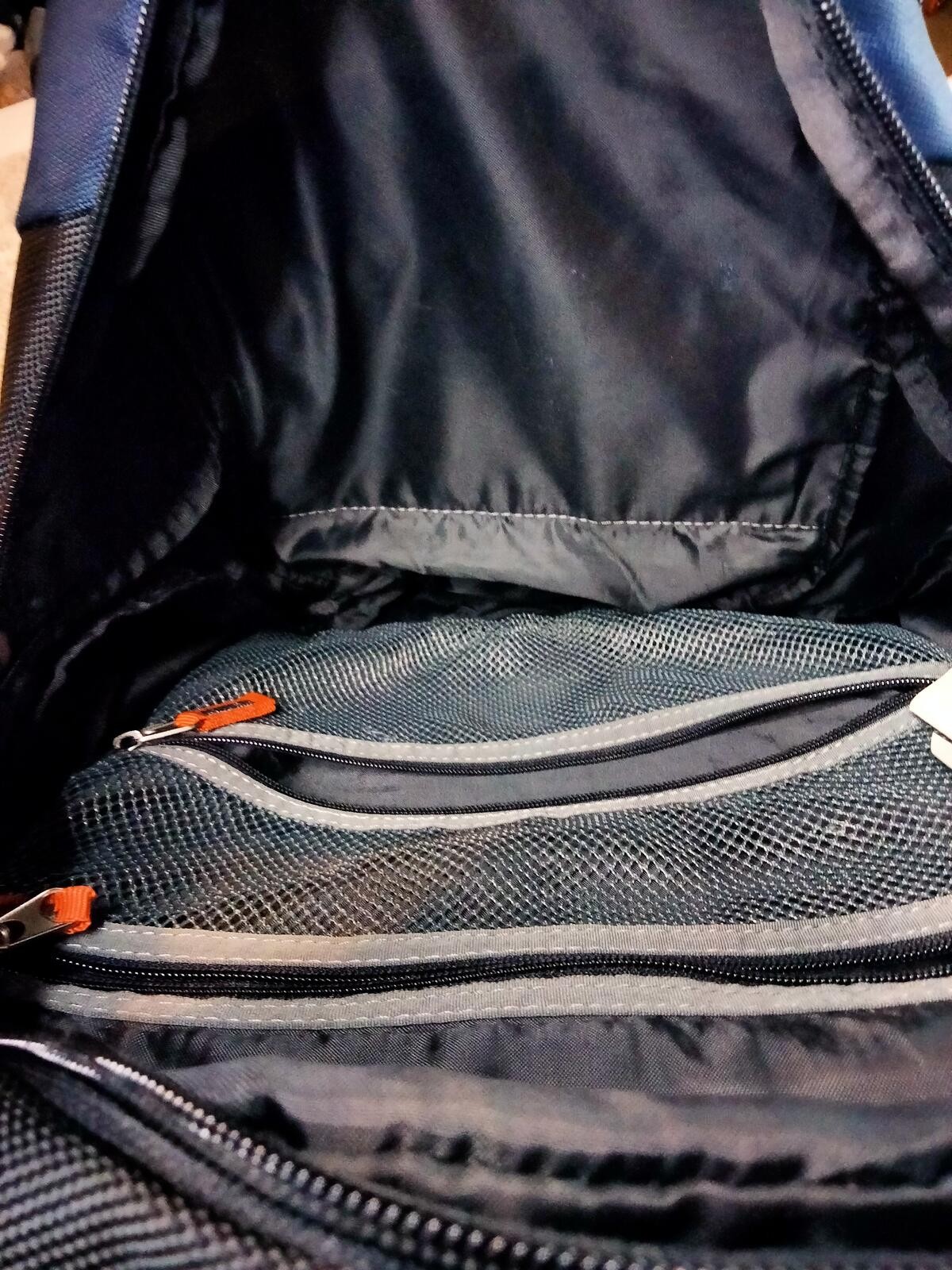 Samsonite Tectonic Laptop Backpack Black and Blue Medium