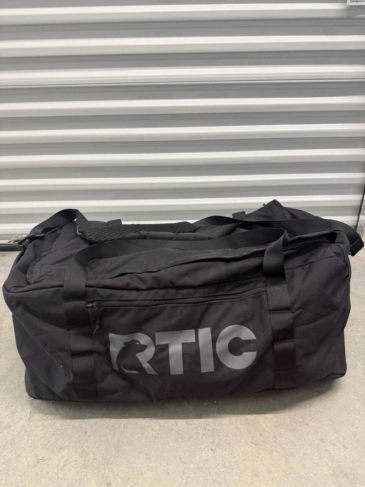 RTIC Outdoors Medium Carry On Structured Collapsible Duffel Bag – Black