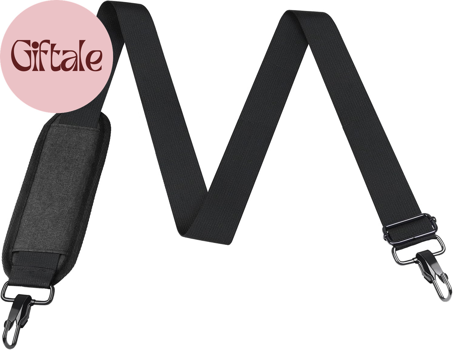 56 Inch Shoulder Strap, Universal Adjustable Thick Soft Duffel Bag Shoulder Stra