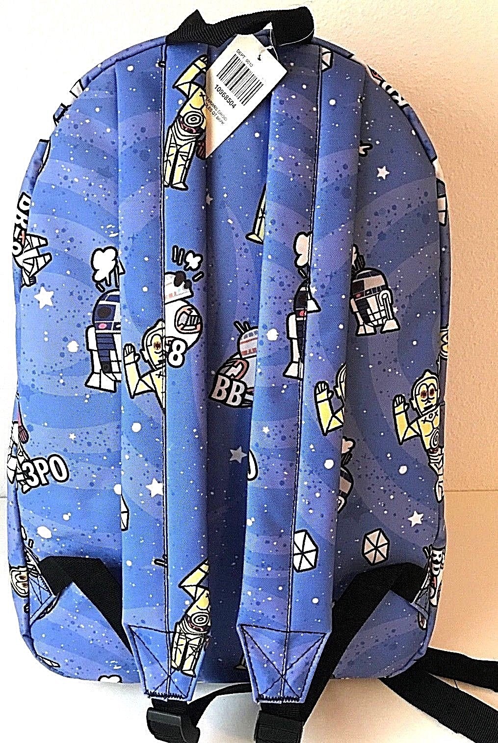 Disney Star Wars Droids Backpack BB8 R2D2 C-3PO Millennium Falcon School Travel