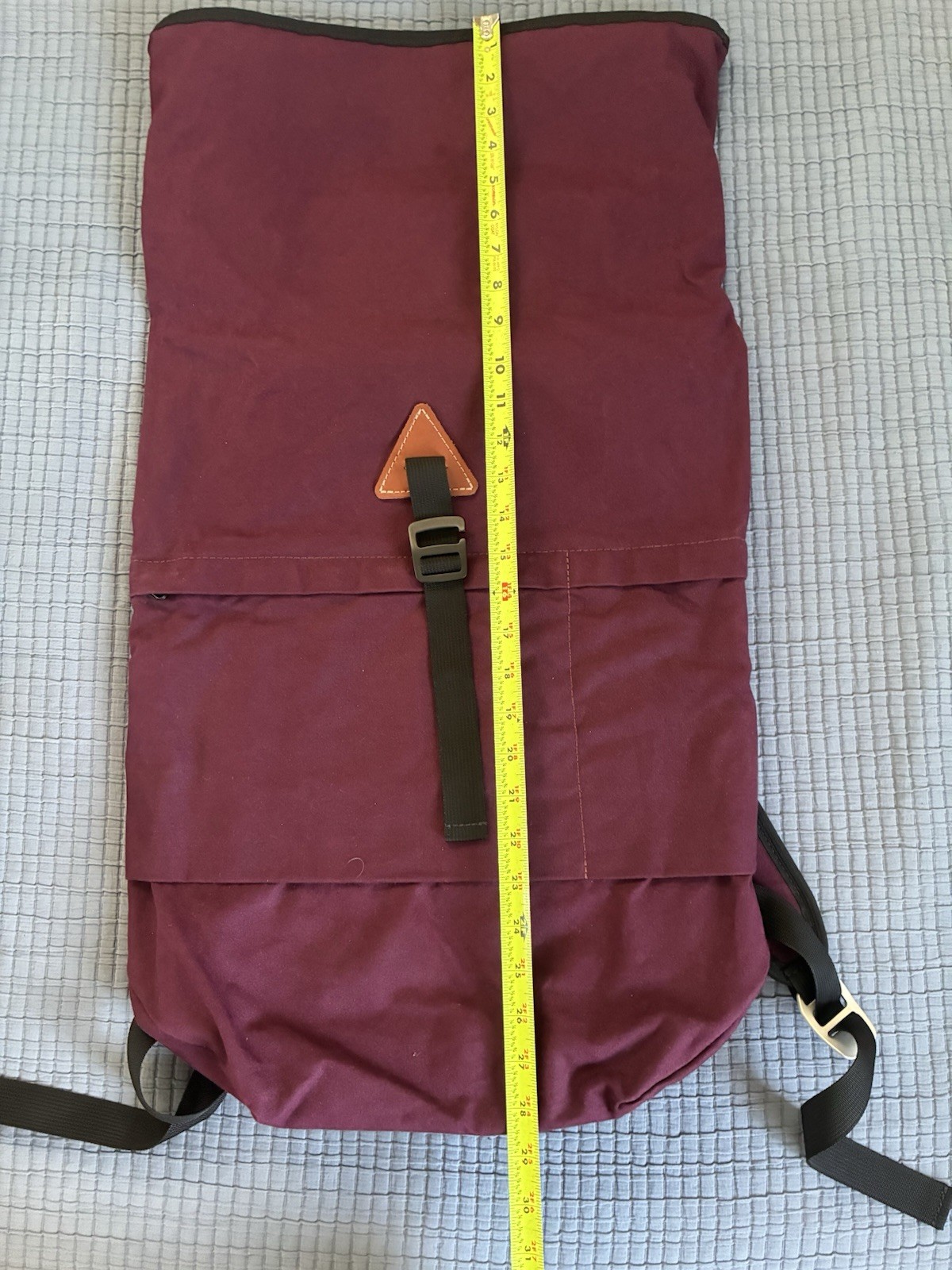 Tanner Goods Backpack Rucksack Burgundy