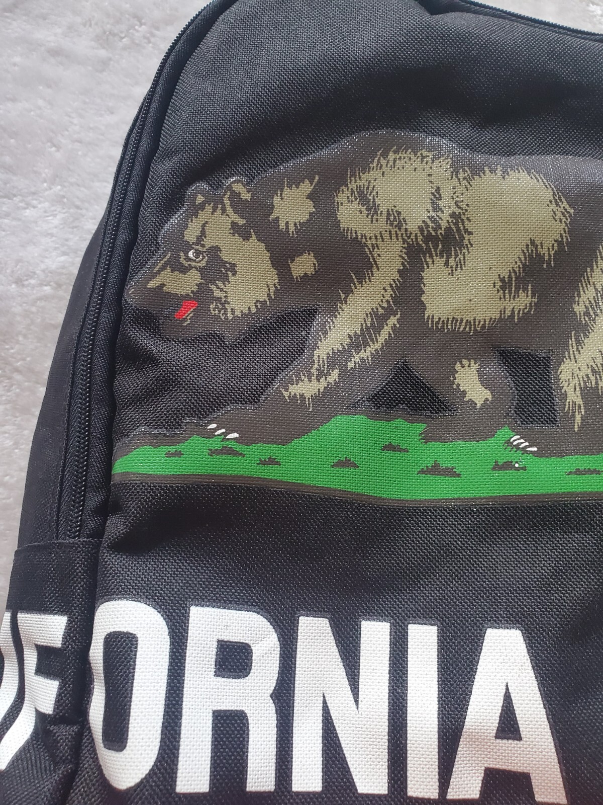 California Republic Backpack Bear Black