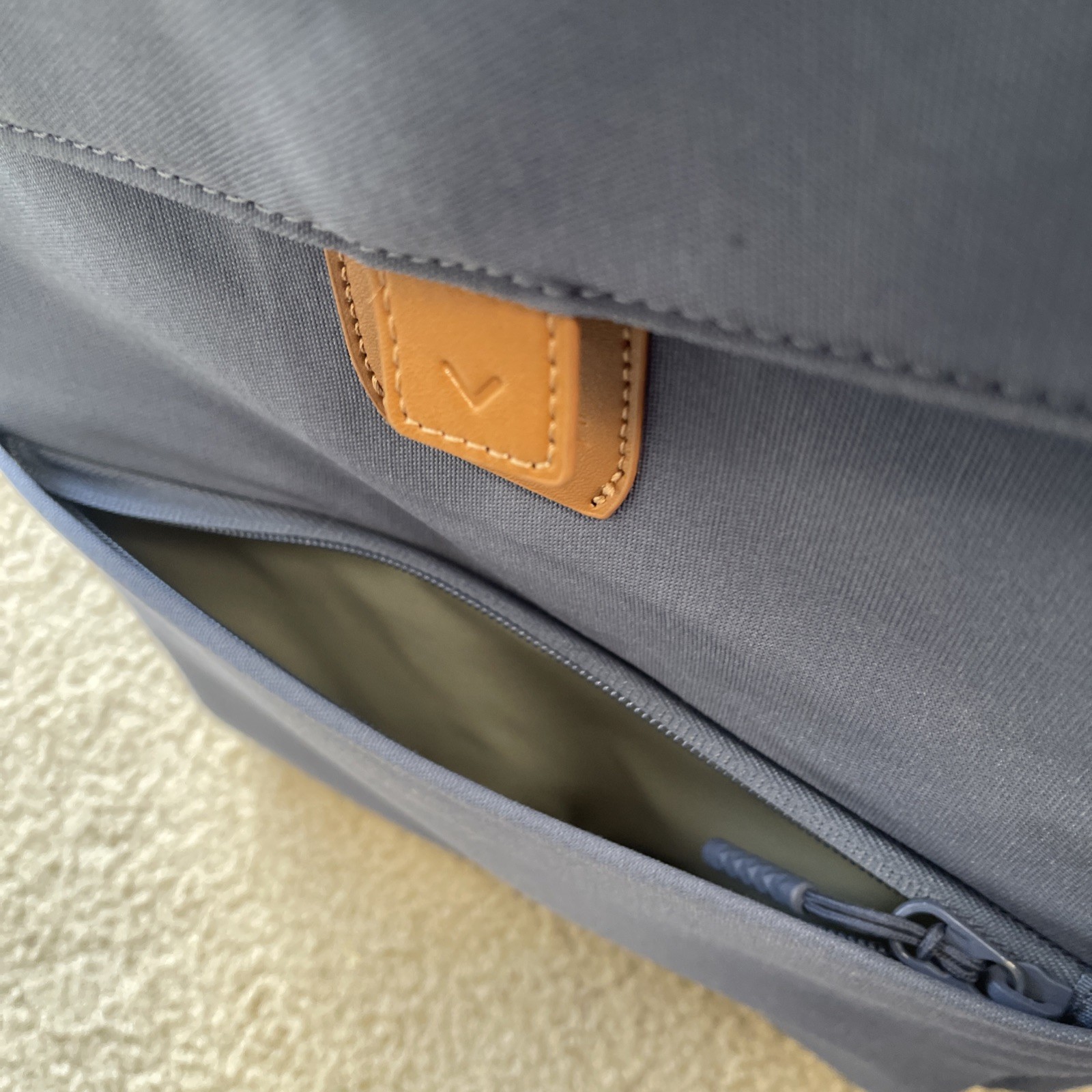 Mopak Sleek Backpack Blue