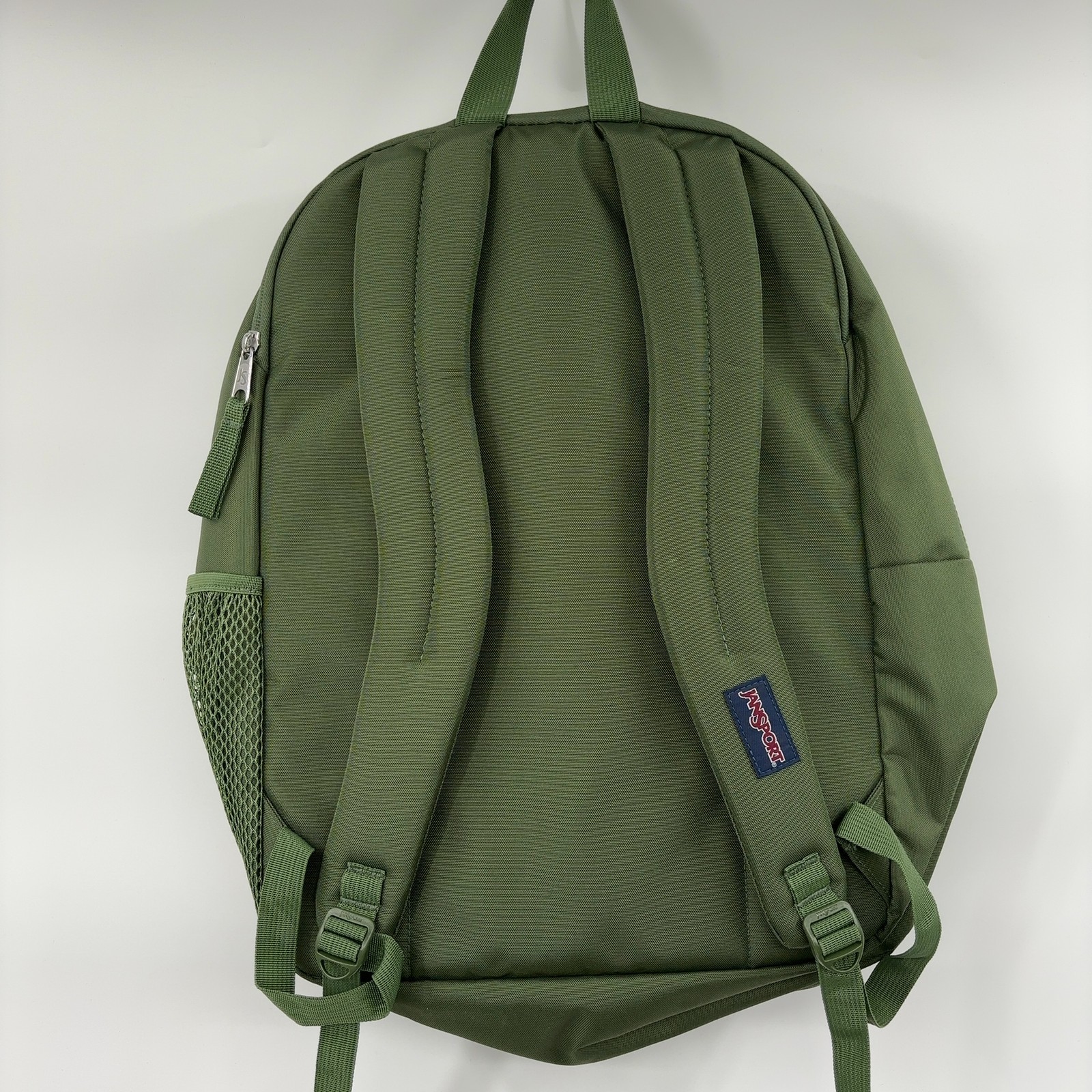 JanSport Laptop Backpack 15″ Laptop Sleeve 2 Compartments Cargo Green
