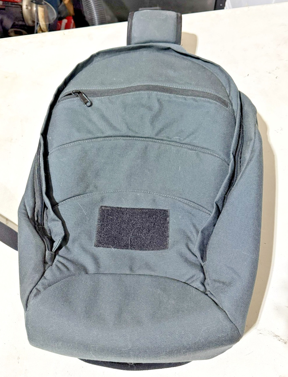 Sneaky Bags Gray Sling Backpack Crossbody Tactical EDC Laptop Travel Day Pack