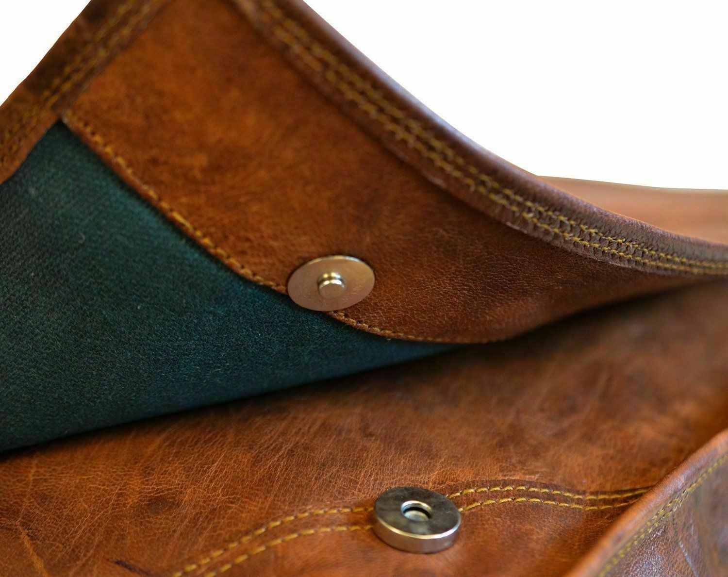Leather Vintage Laptop Bag Satchel Genuine Men’s Handmade Messenger Briefcase