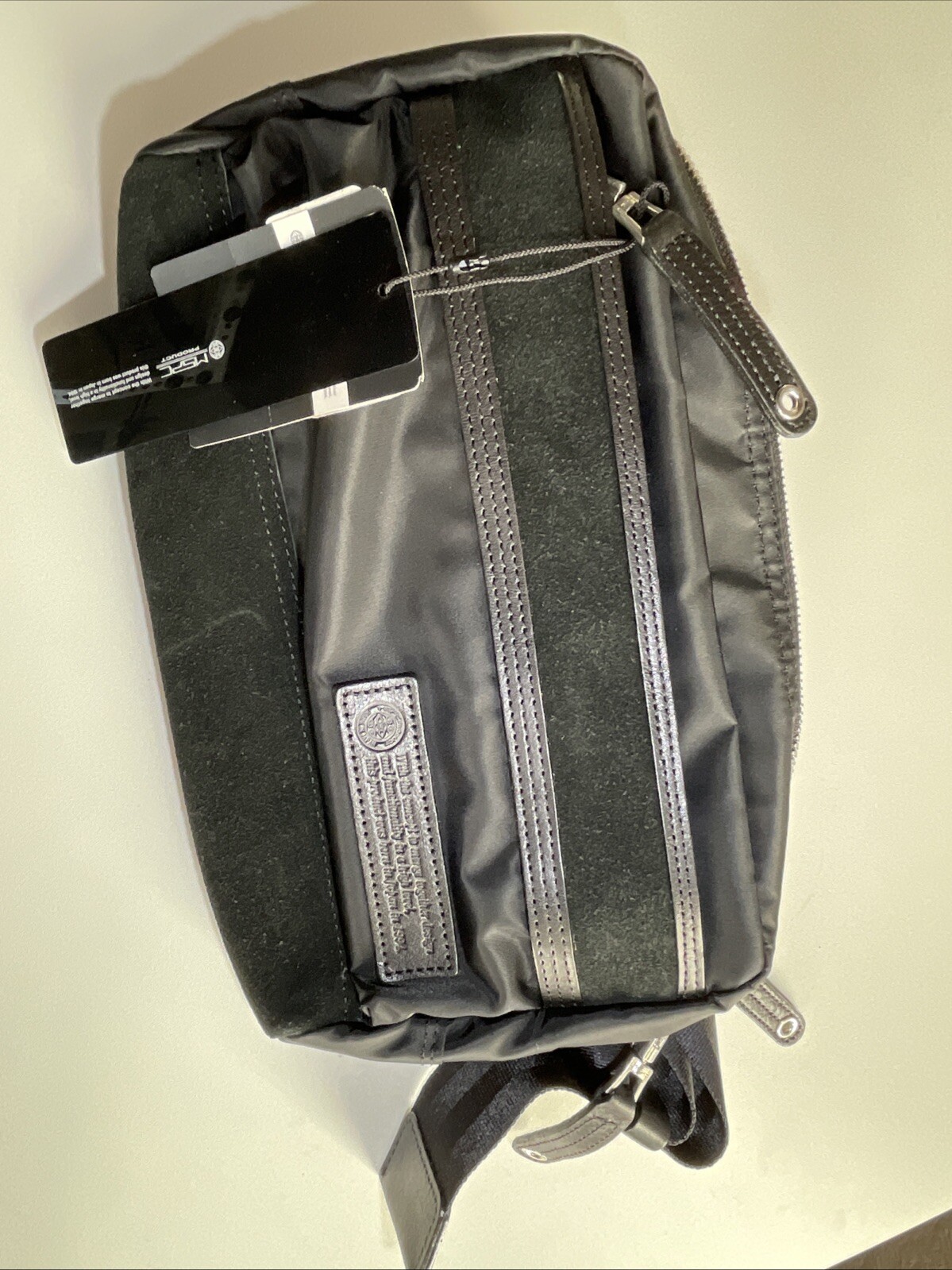 Master-Piece Co. Black Density Pouch Bag Hip Shoulder Bag