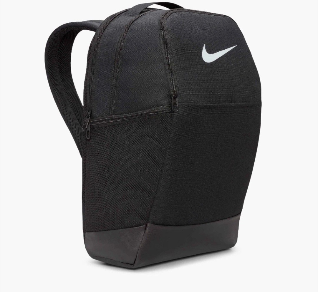 NIKE BRASILIA MEDIUM BACKPACK (24L) BLACK SCHOOL SPORT BOOK BAG DH7709-010 NEW