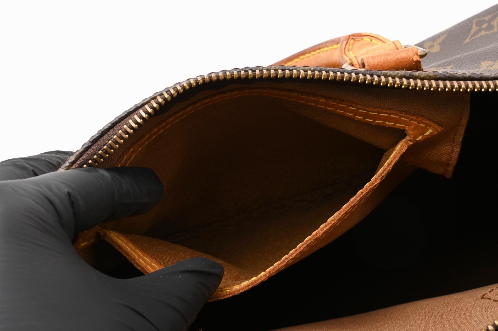 Louis Vuitton Monogram Speedy30 M41108 Boston Bag Hand Bag Brown