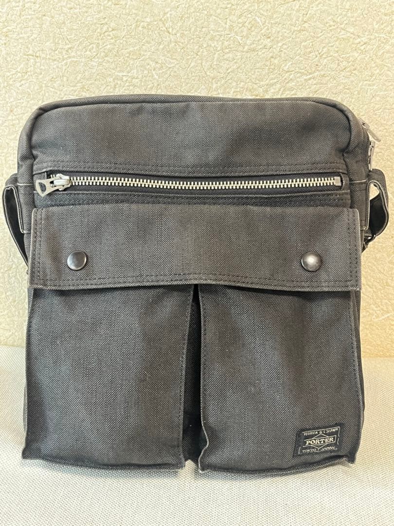 PORTER YOSHIDA SMOKY Shoulder Bag Black Authentic made in Japan