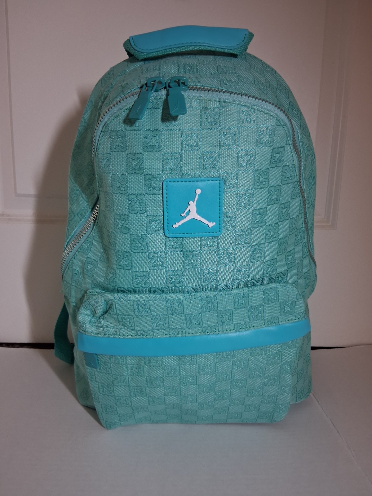New Authentic Jordan Monogram Jumpman Backpack Emerald Rise