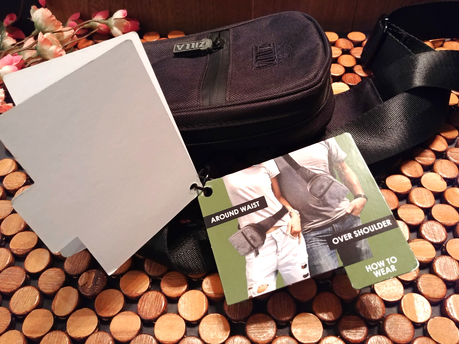 Smokezilla Zilla Smell Proof Sling Bag 5.5 X8 In or Zilla Locking Bi-Fold Pouch