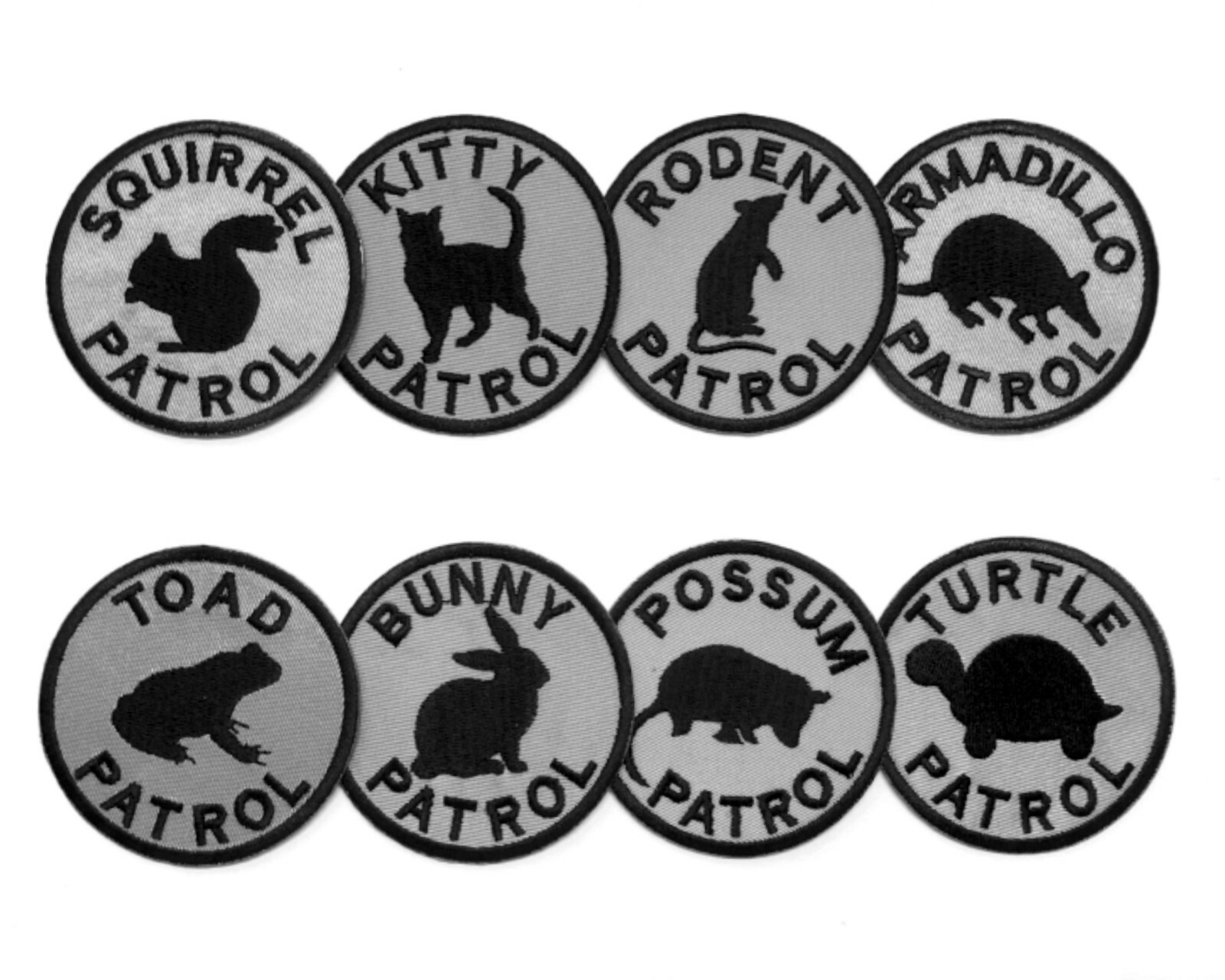 Goose Patrol Embroidered Patch with Hook Fastener Available