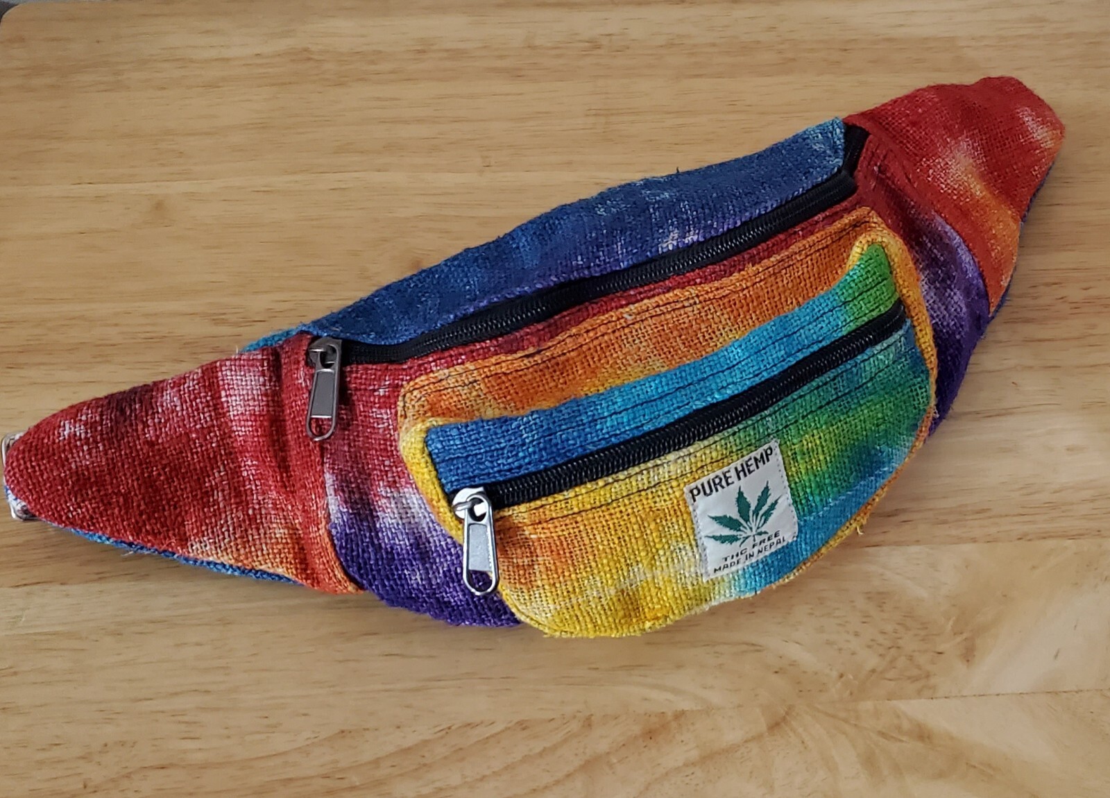Tie Dye Hemp Fannypack