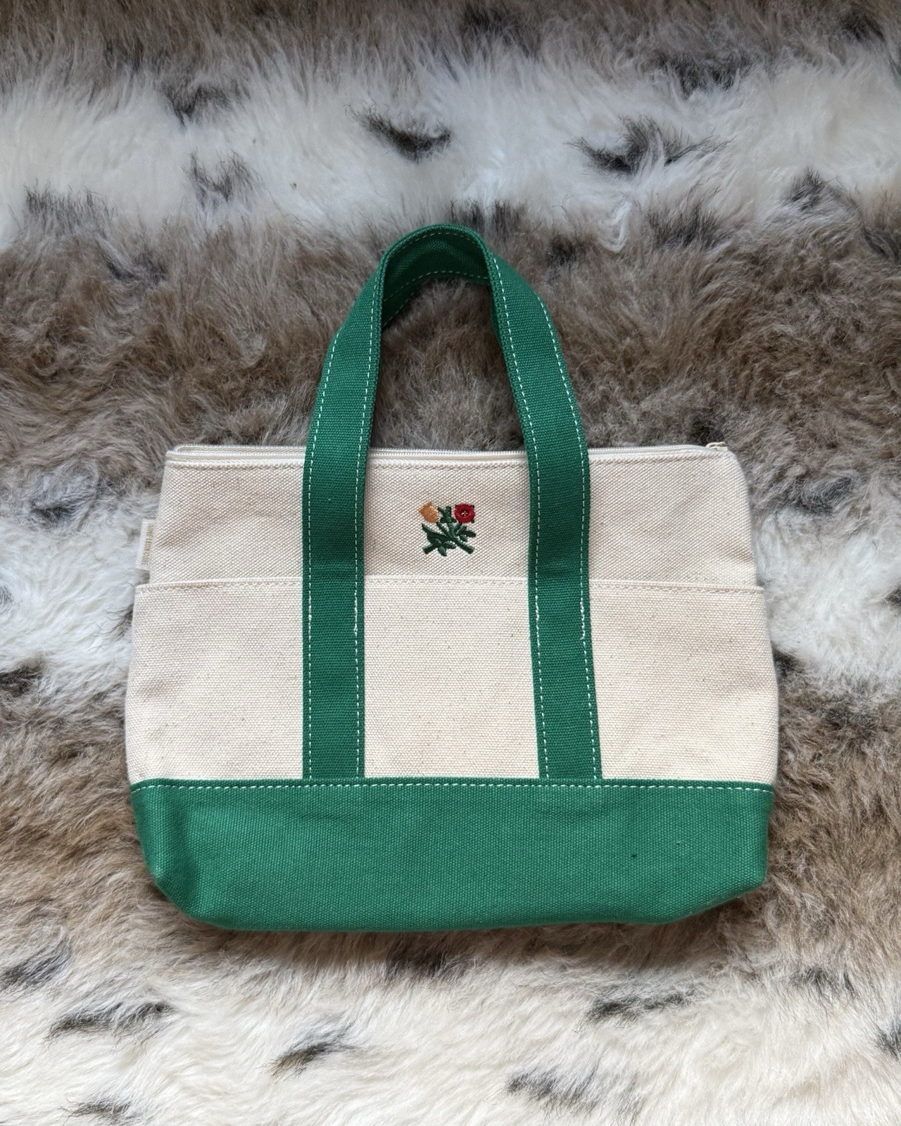 Aime Leon Dore Mini Crest Contrast Tote Bag ALD Japan Exclusive