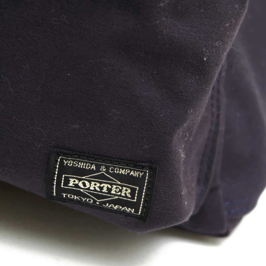 PORTER Backpack Porter Yoshida Bag 58019608 SPEC Nylon Cotton Back Satin PVC A4