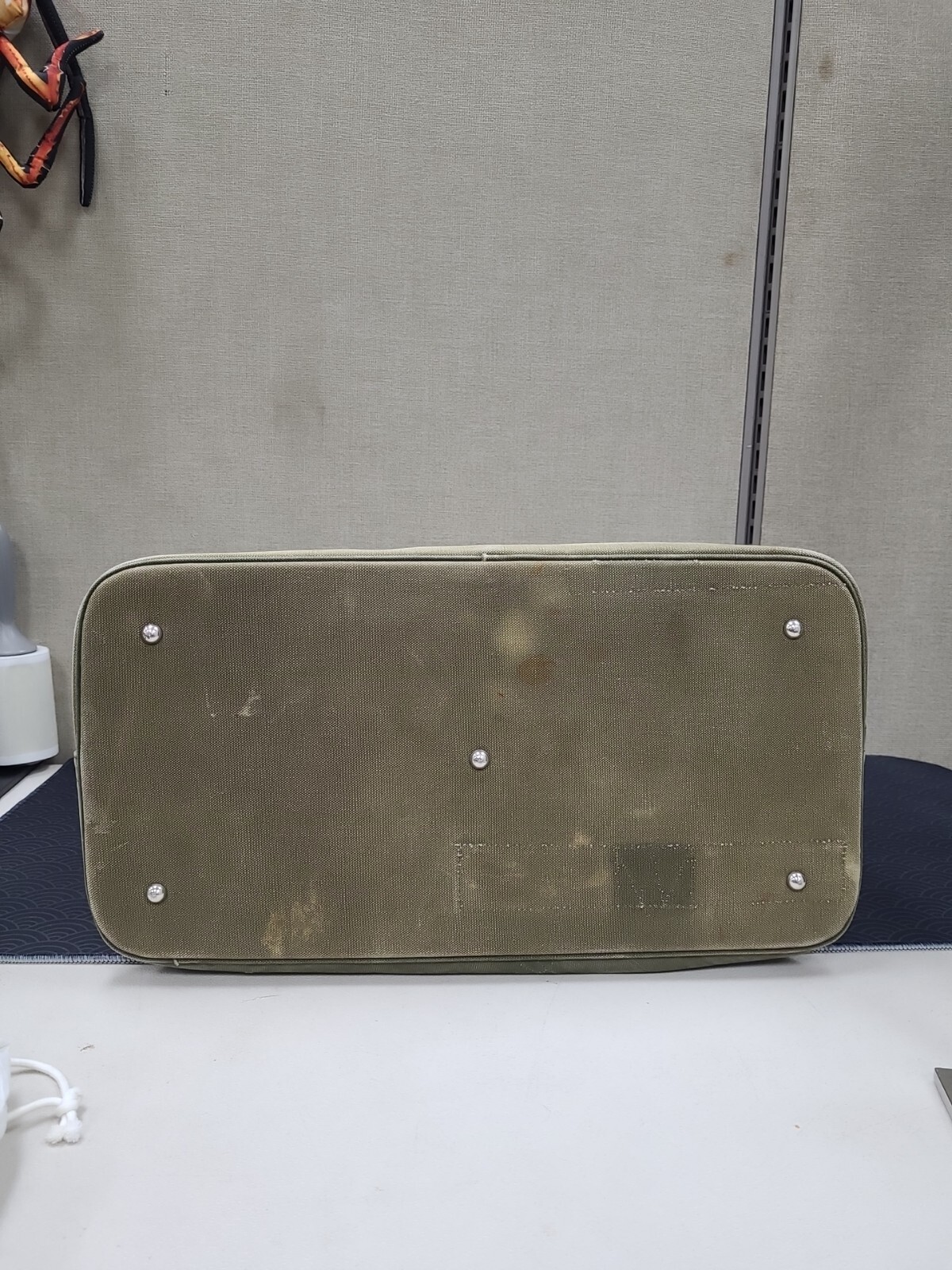 Authentic Readymade Daily Bag Made from US Army Duffle Bag Green