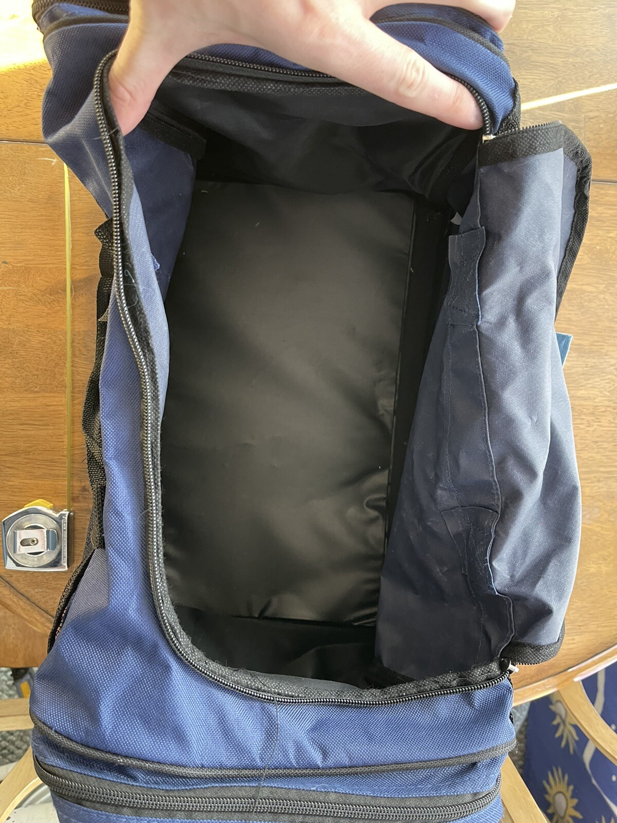 TrailMaker Duffle Bag Blue Camping Outdoors Over Night