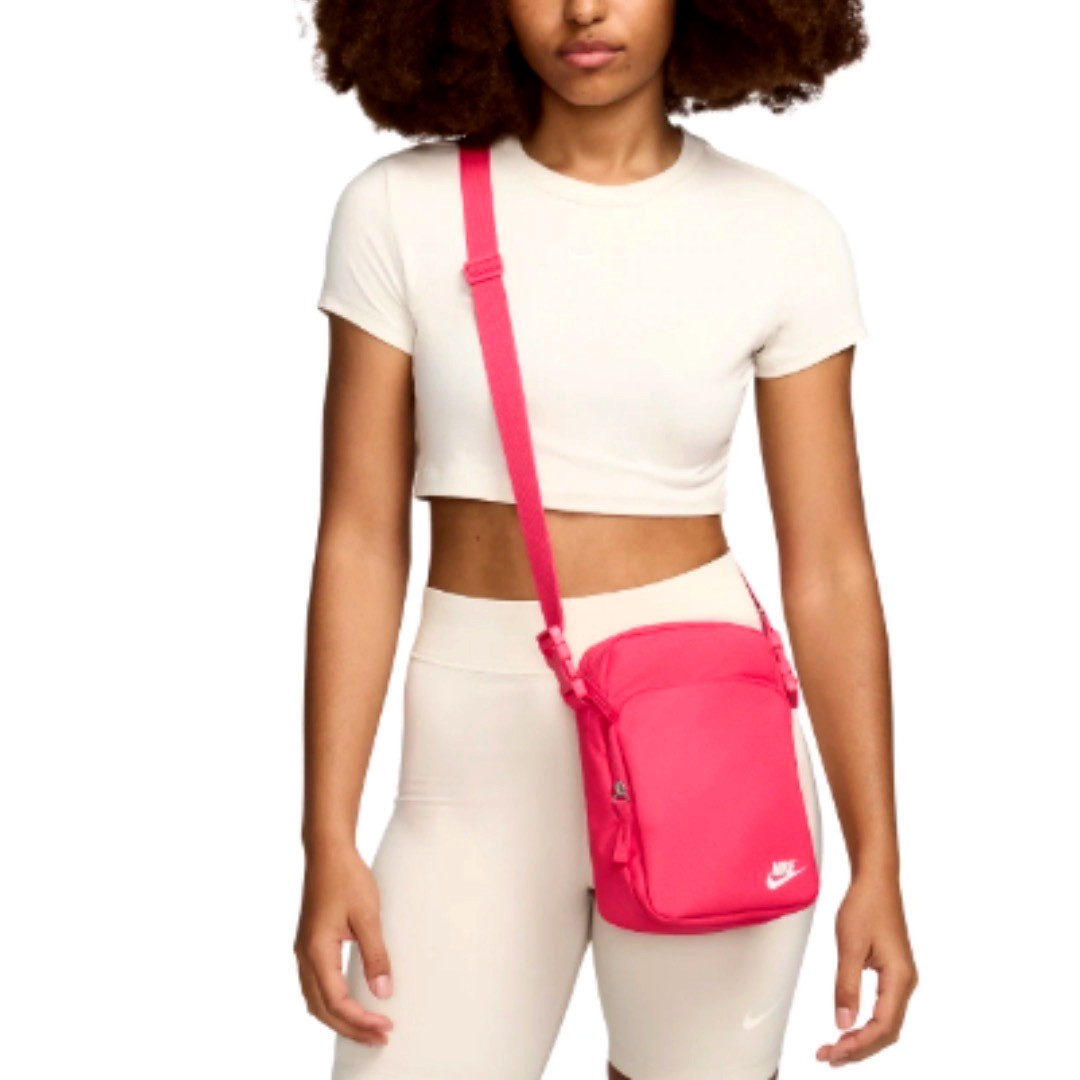 NWT NIKE Sportswear HERITAGE CROSSBODY Messenger Shoulder Bag PINK DB0456-629