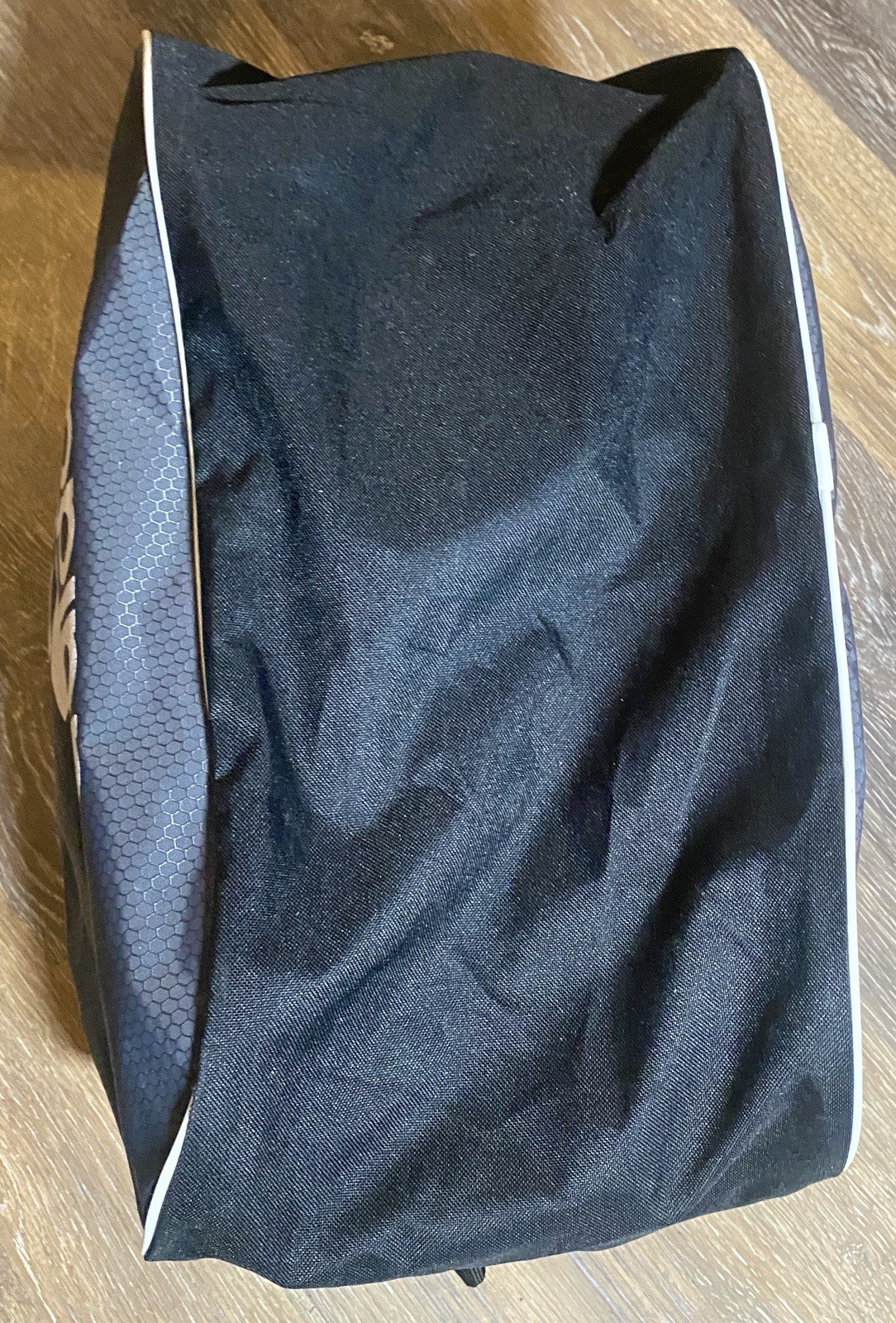 Adidas Diablo II Solid Small 18” Gym Bag Locker Wonder Silver Grey Hex Pattern