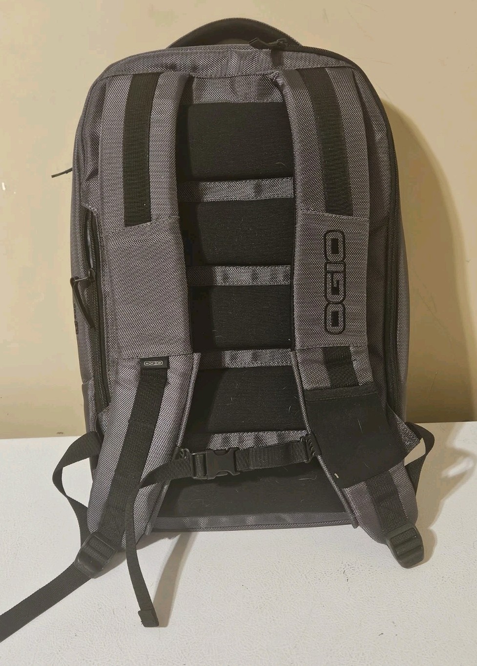 OGIO® Ace Pack, Gray, Brand New Backpack, 1680D, 1,450 cu. in./22.1 L, PADDED