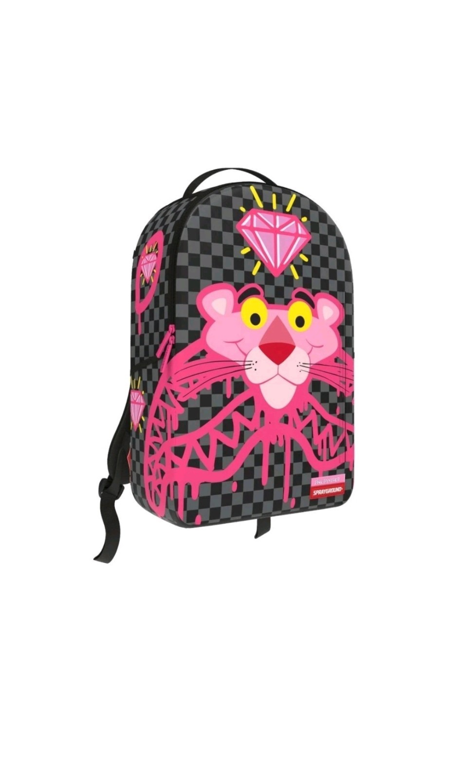 Authentic SPRAYGROUND PINK PANTHER DIAMONDS BACKPACK (B8790) – Limited Edition