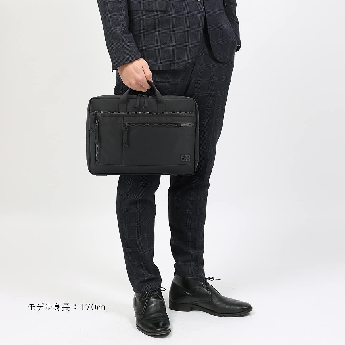 Business Bag Briefcase A4 Interactive Men’s 536-17050 10 Black