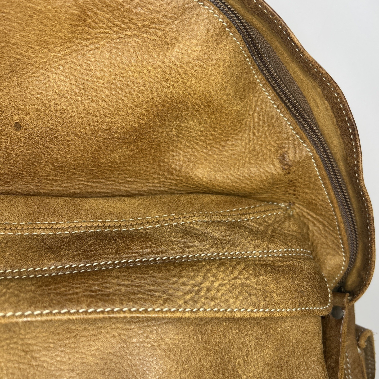 Genuine Roots Canada Leather Backpack READ