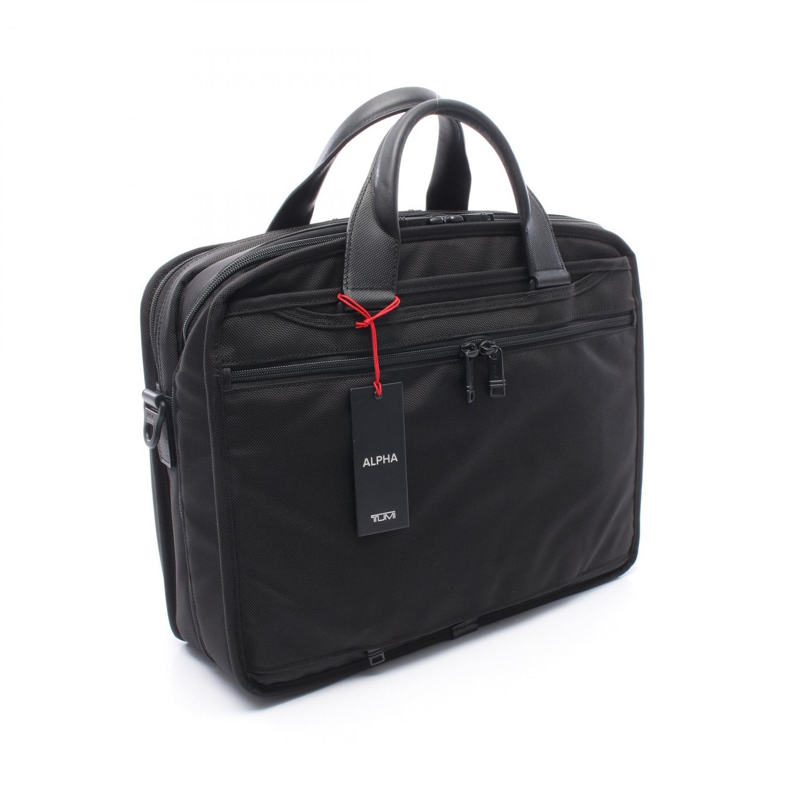 TUMI ALPHA Alpha Organizer 2WAY Briefcase 02603132D3 Nylon Black NEW mens