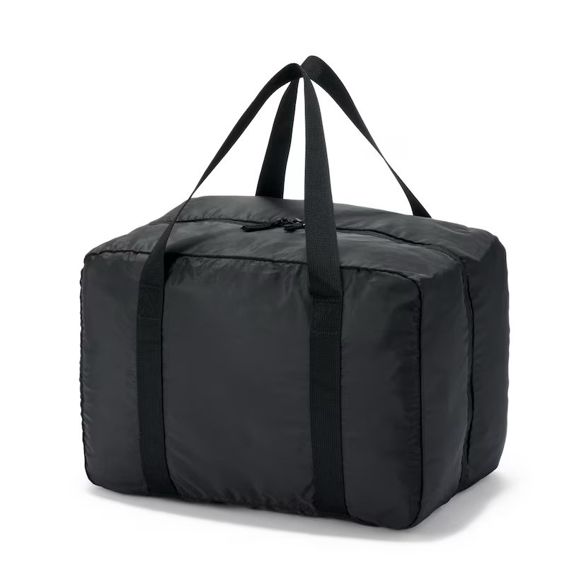 MUJI Foldable, water-repellent Boston bag 25×36×23cm S size from japan