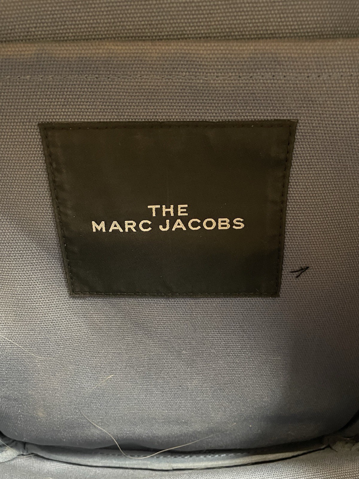 Marc Jacobs Canvas Backpack H301M06SP21 Blue Shadow 15” Laptop