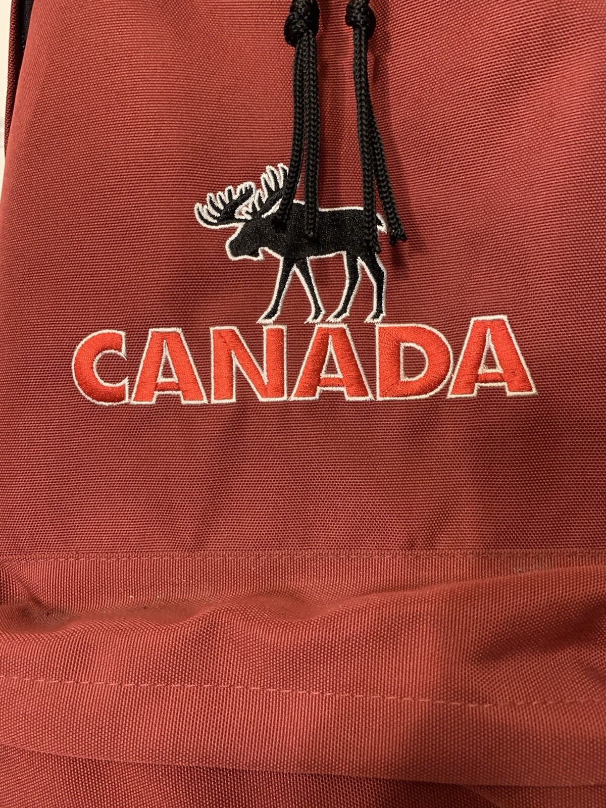 Canada Feather-Weight Red Backpack Water Resistant