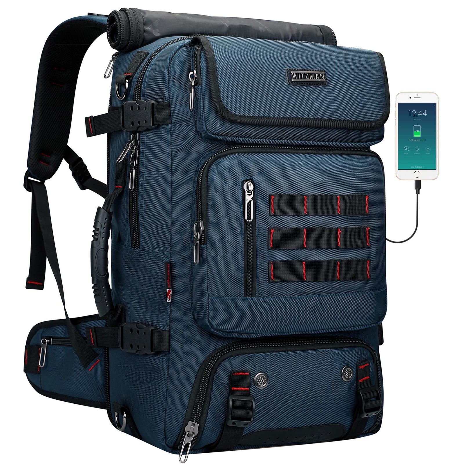 WITZMAN Carry on Travel Backpack for Men Women Airline Approved Convertible N…