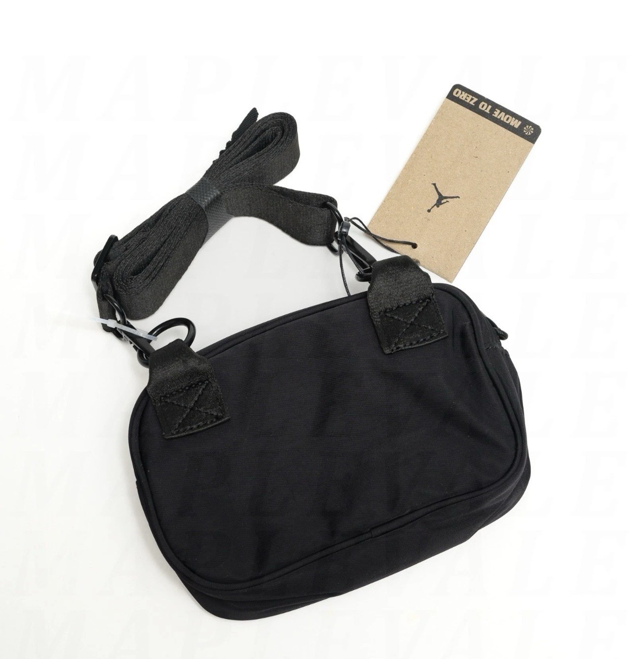 Nike Jordan Alpha Camera Bag Small Crossbody Jumpman Black Purse WA0870-023 NEW