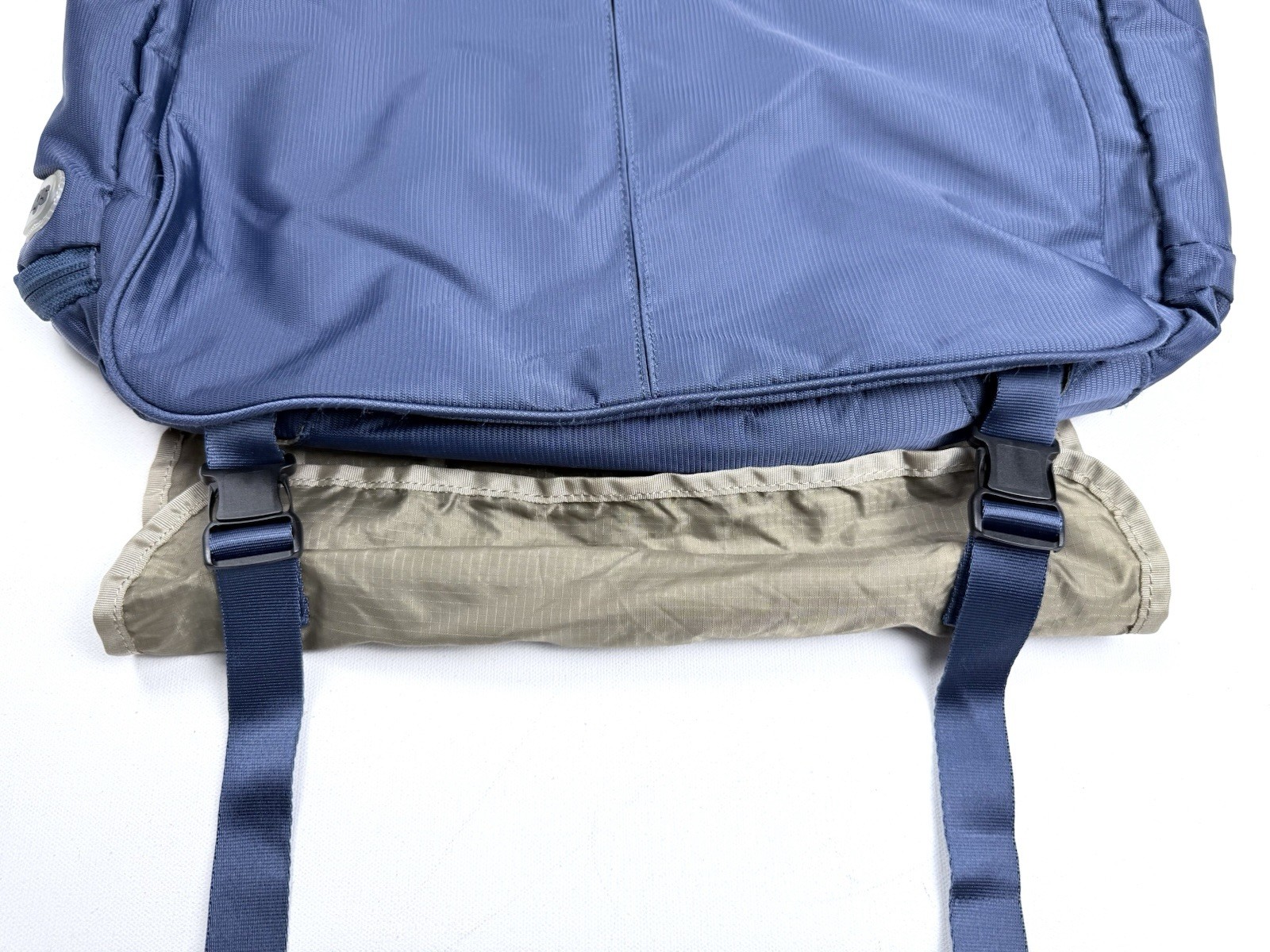 eBags EB2108A Blue Messenger Shoulder Bag Multiple Pockets