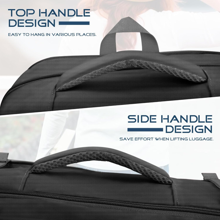 Travel Backpack, Expandable Carry on Backpack for Men, TSA 17.3 inch Laptop Bag