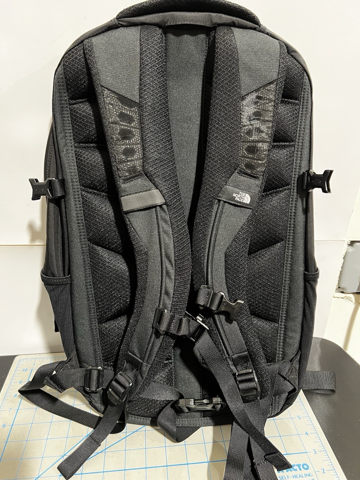 The North Face Fall Line Backpack TNF Black w/Logo Flexvent Hard Back