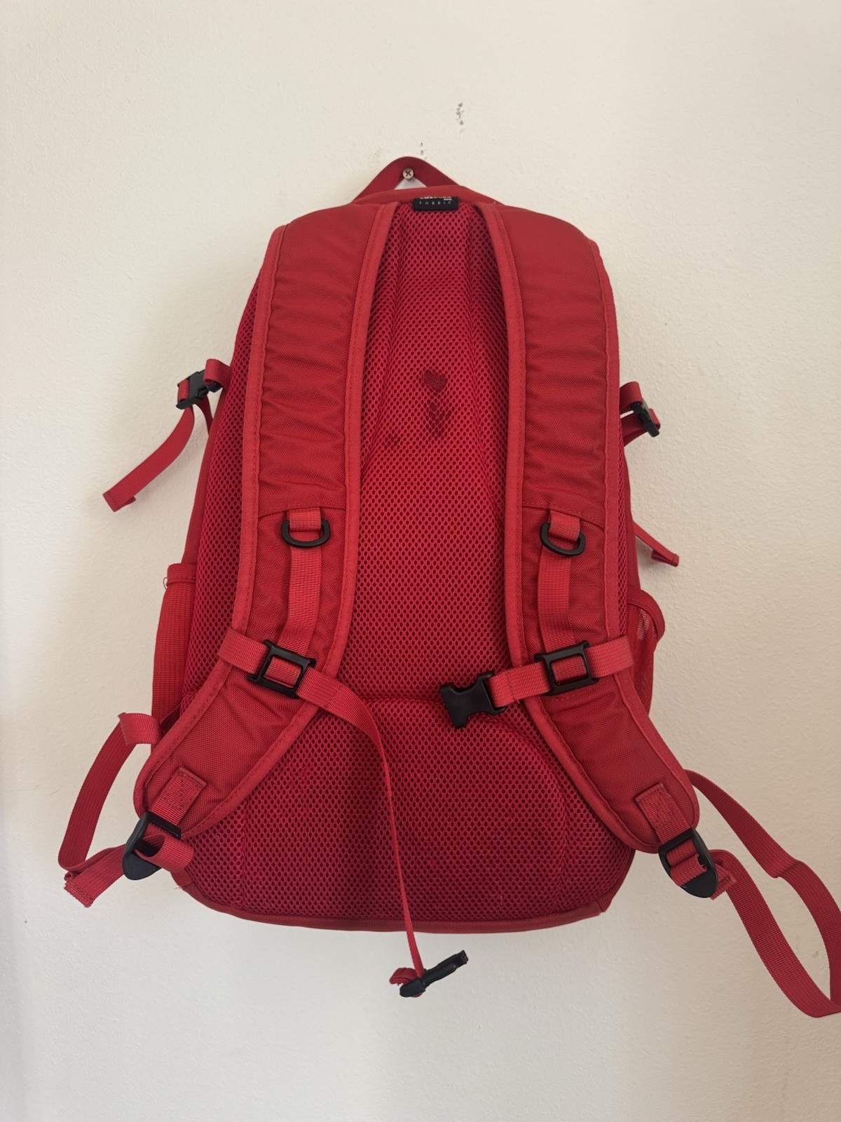 Supreme SS18 Red Backpack – 100% Authentic – USED