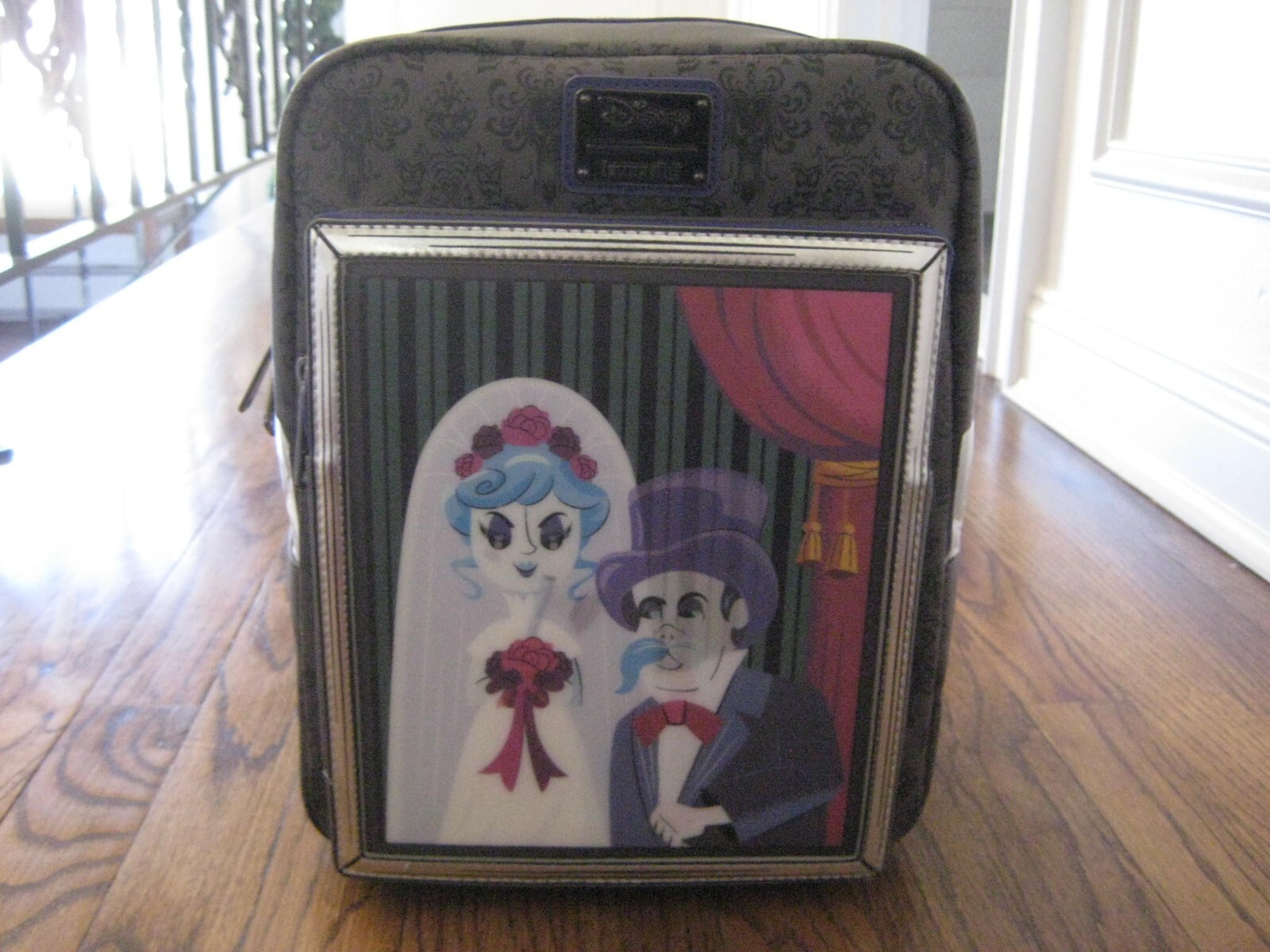 Loungefly Disney Haunted Mansion Black Widow Bride Lenticular Backpack New!
