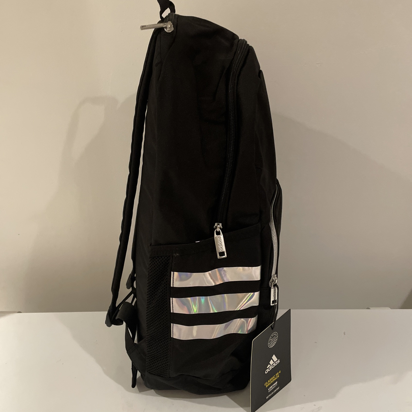 Adidas Classic 3-Stripes Backpack Black One Size